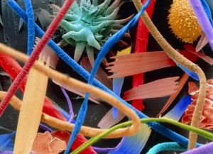 Electron Microscope Images - Every Day Objects - Dust Magnified 22 Million Times