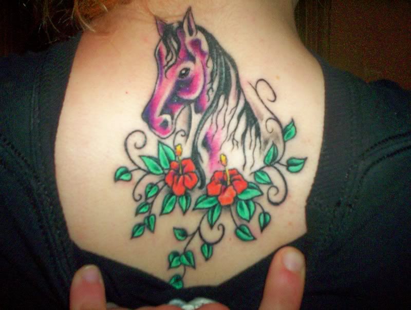 Awful horse tattoo  4