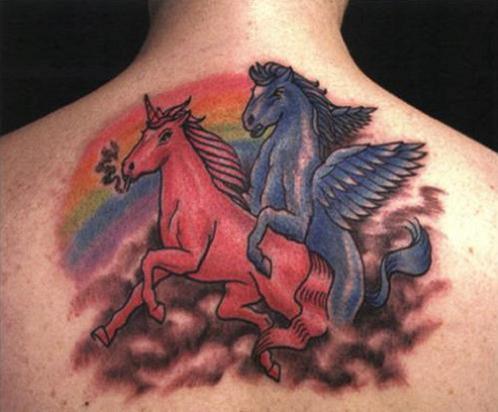 Worst Horse Tattoos Ever X 1,000,000 • Lazer Horse