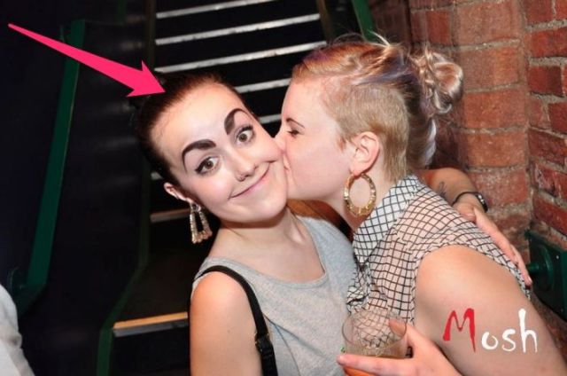 Awful Terrible Eyebrows - worst ever 2