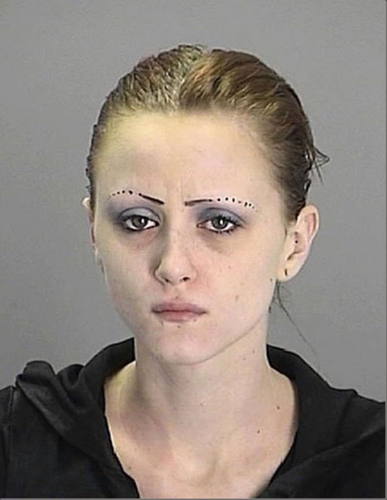Awful Terrible Eyebrows - worst ever