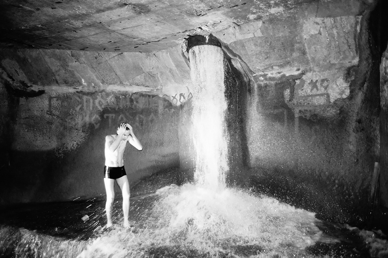 Epiphany Bathing Russia Moscow Underground naked underpants