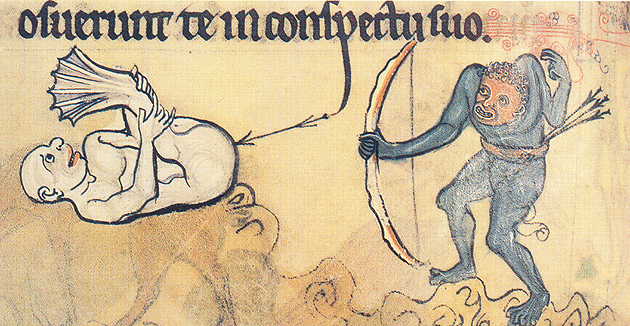 Medieval Monsters - Sciopod