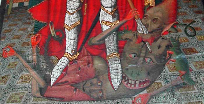 Medieval Monsters - crusader demon