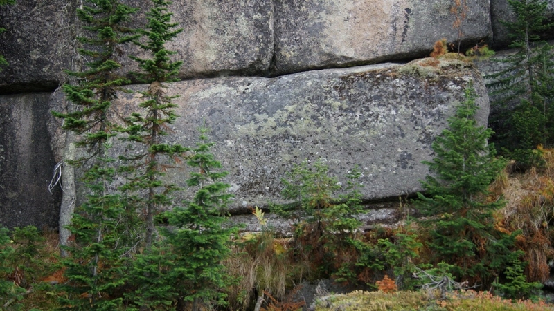 Russian Stonehenge Megalith - wall