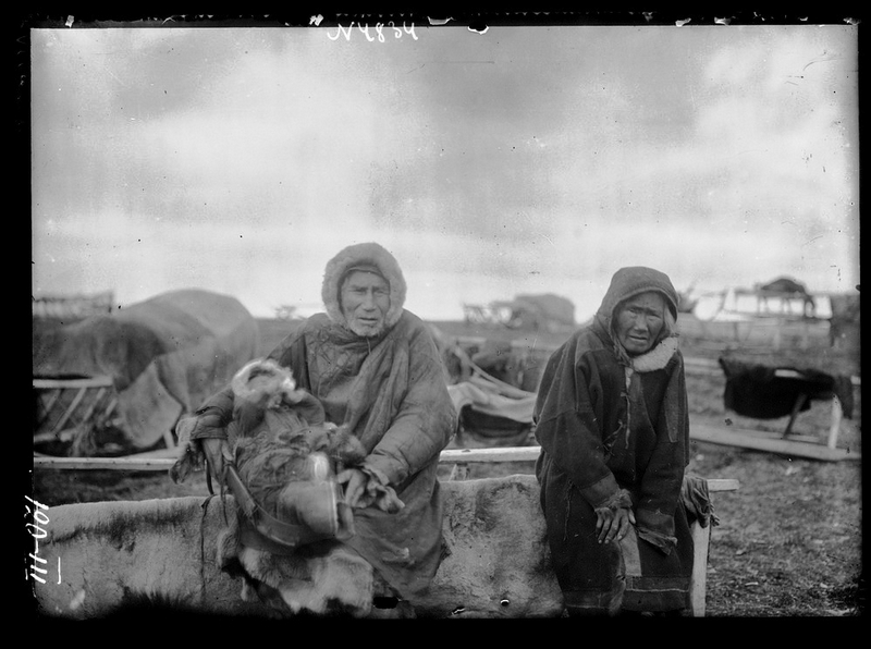 Siberia Century 100 year photos - old couple