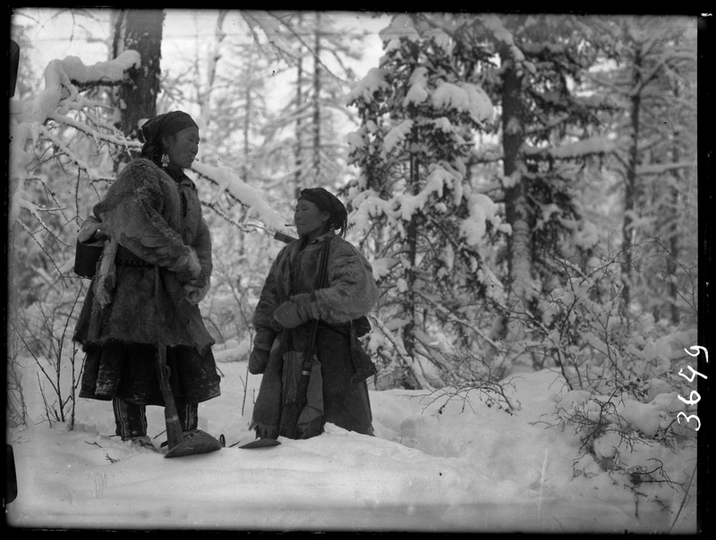 Siberia Century 100 year photos - smoking