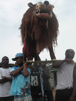 Ghana Coffins - Kane Kwei - lion