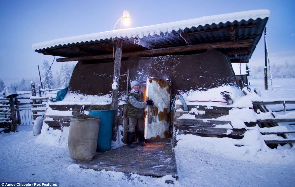 Oymyakon - coldest village town - Home