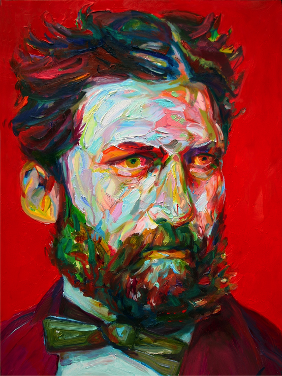 Paintings of Men With Beards - Aaron Smith 2