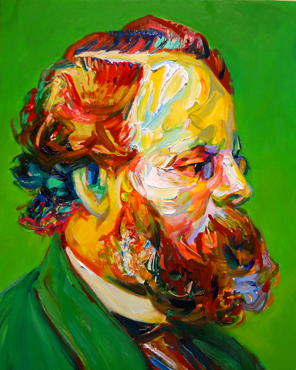 Paintings of Men With Beards - Aaron Smith 3