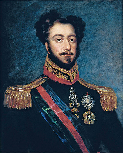 Paintings of Men With Beards - Emperor Dom Pedro I  unknown