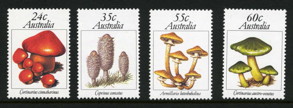 Strange Stamps - Fungus - Australia