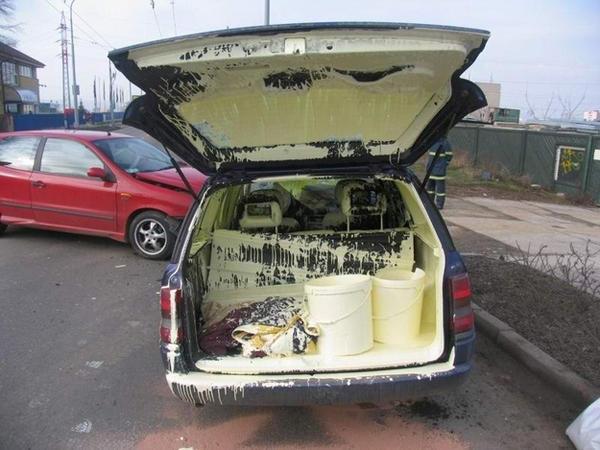 Bad Day - Paint exploded in car