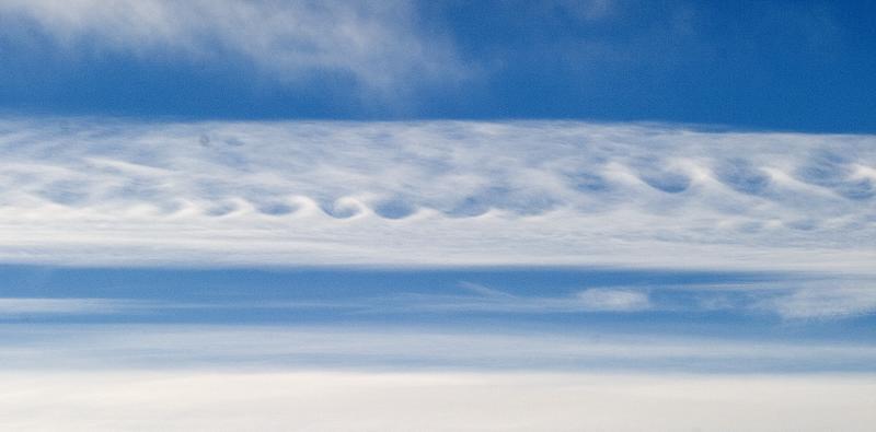 Kelvin-Helmholtz clouds (DI01442), Photo by Carlye Calvin