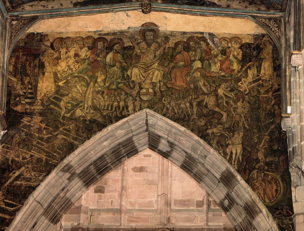 Doom Paintings Medieval - St Mary's Church - Coventry Doom