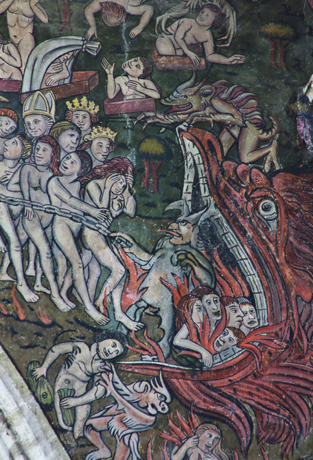 Doom Paintings Medieval - St Mary's Church - Coventry Doom 3