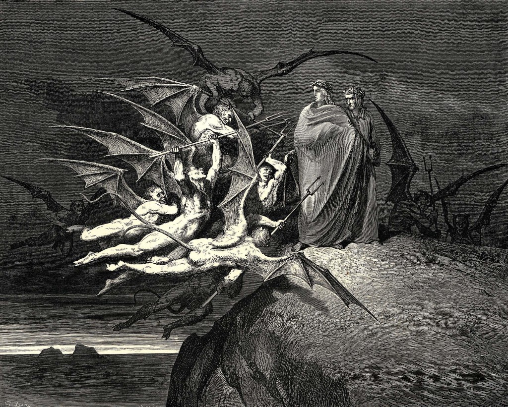 Gustave Dore - The Inferno Canto 21