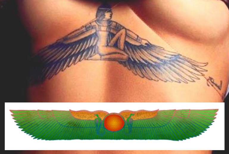Illuminati Symbols OTO Tattoo Rihanna Comparison Crowley