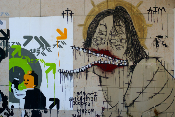 Ame72 and Know Hope - Telaviv Street Art