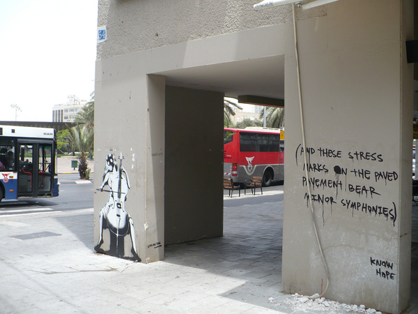 Israel Street Art - Telaviv - Know Hope 2