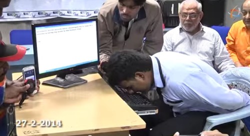 Mohammed Khurshid Hussain nose typing