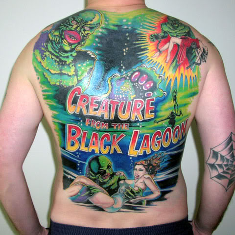 Monster Tattoos Best - creature from the black lagoon