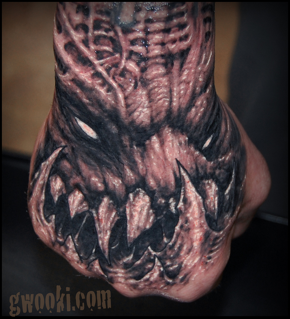 Monster Tattoos - Fist Tattoo