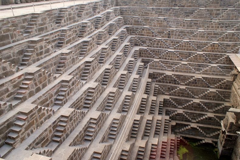 Stepwell Chand Baori - intricate