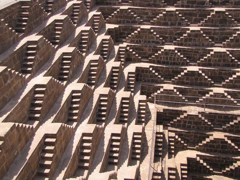 Stepwell Chand Baori - thousands of stairs