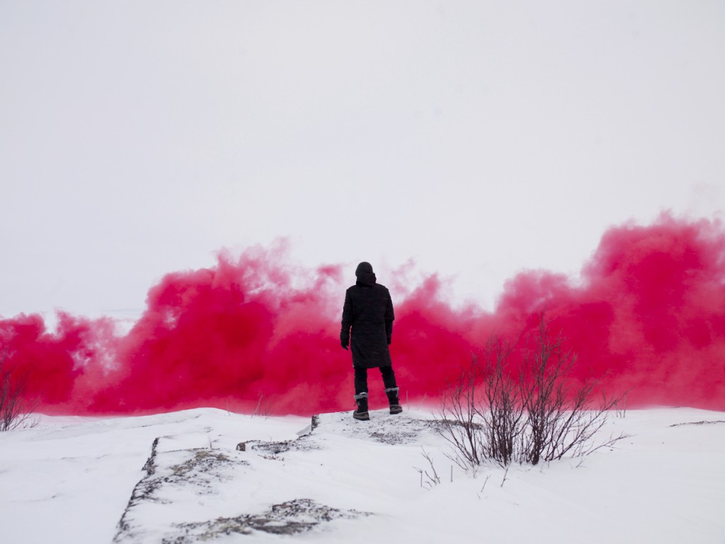 Anton Ginzburg - Hyperborea - pink smoke