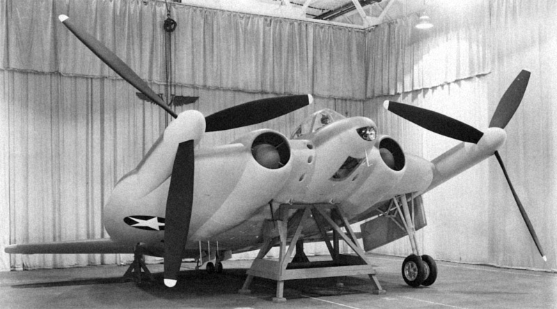 German Prototypes Vought XF5U (Flying Flapjack) Experimental Fighter (1943)