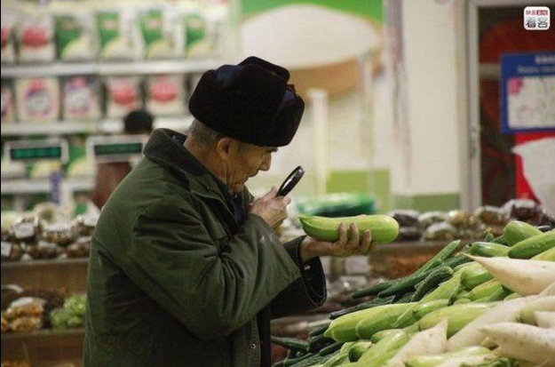 Awesome Photos From Russia With Love - vegetable inspector