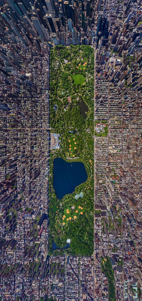 Famous Places From The Distance - Central Park