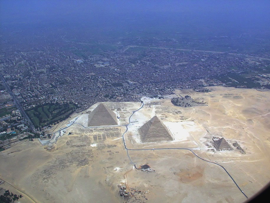 Famous Places From The Distance - Egypt Pytamids Giza