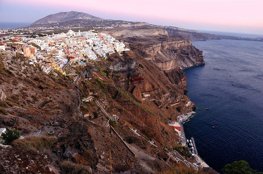 Famous Places From The Distance - Santorini