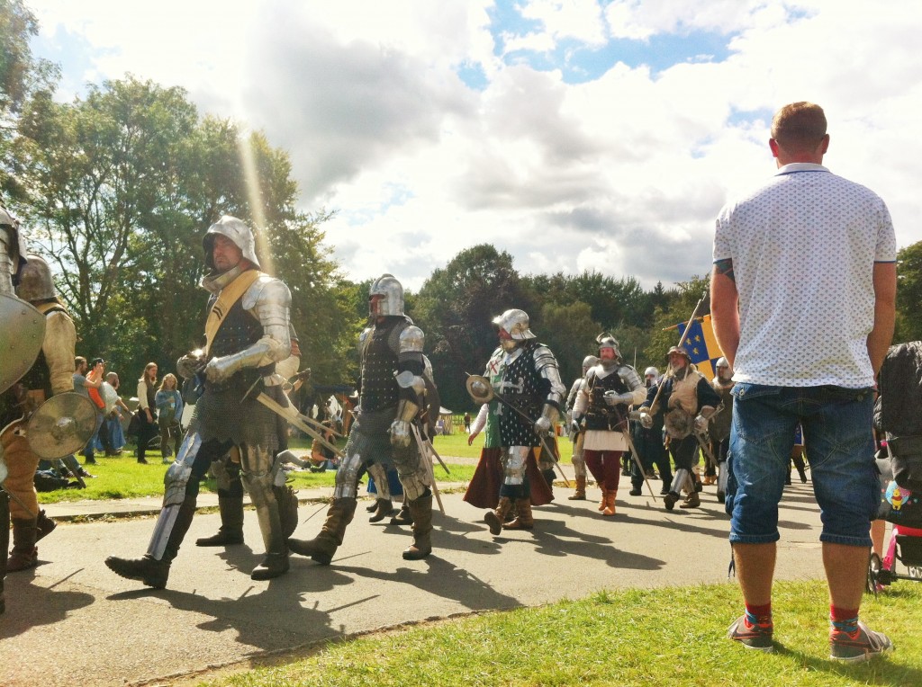 Herstmonceux Medieval Festival - chav parade