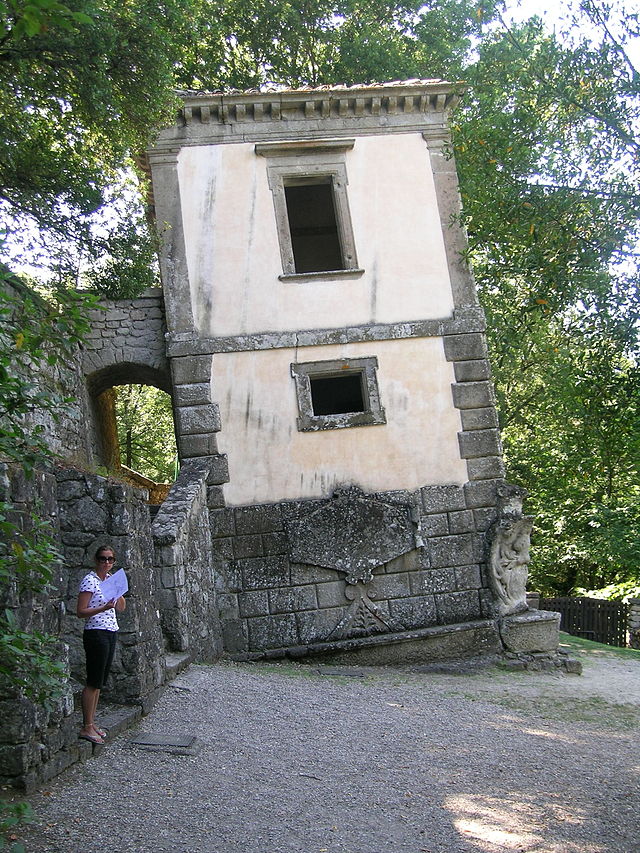 Folly - Gardens of Bomarzo Leaning House