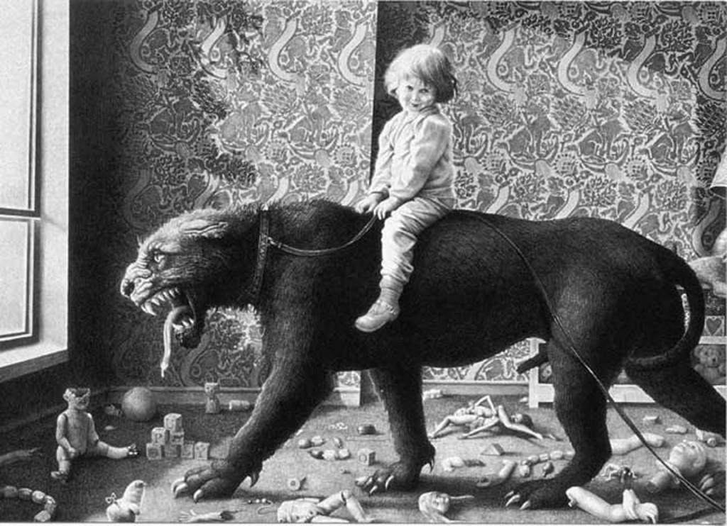 Laurie Lipton - leashed passion