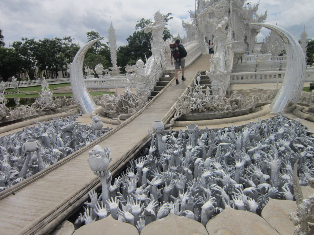 White Temple Chian Rai Wat Rong Khun souls of hell