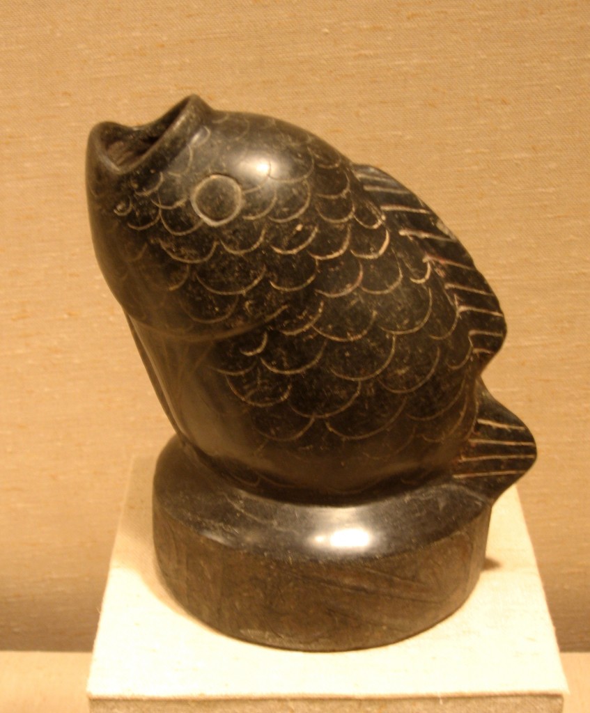 Olmec Art - Fish Vessel
