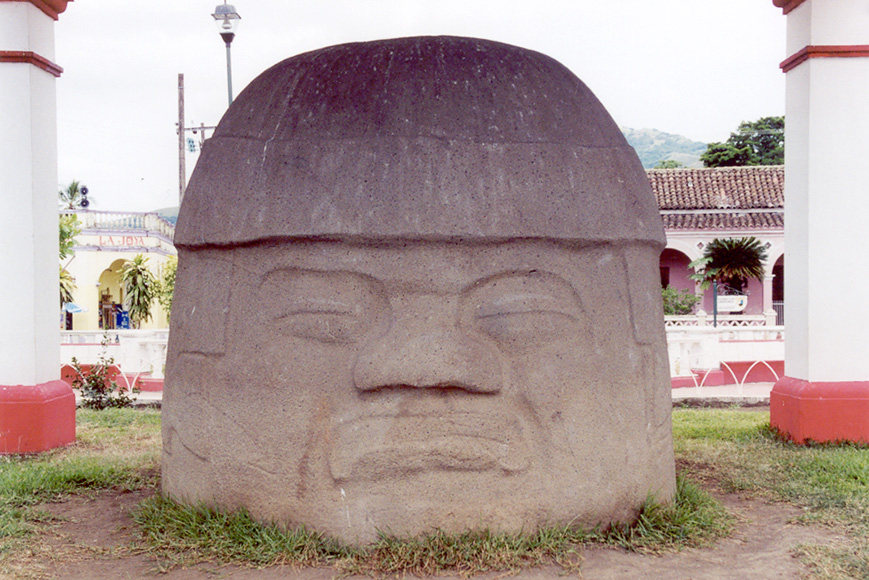 Olmec Art - Head - Rancho La Cobata