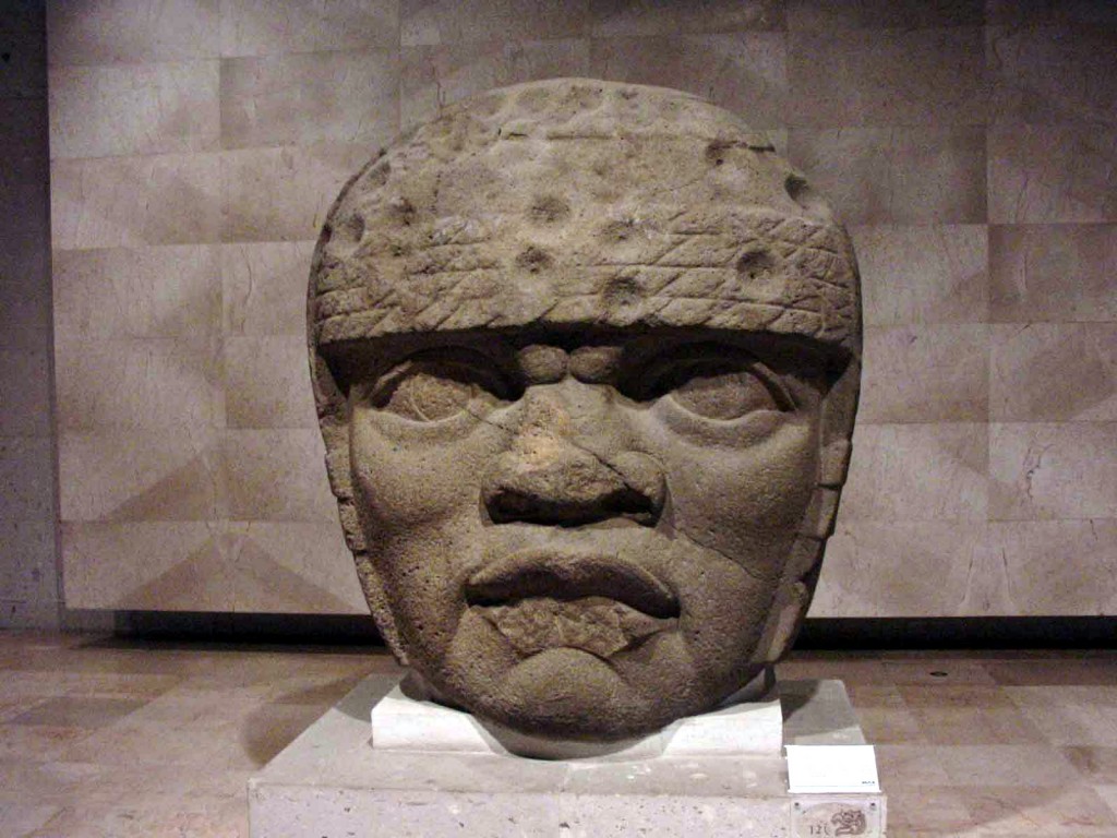 Olmec Art - head