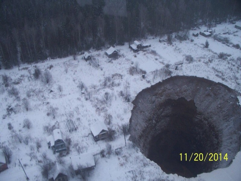 Sink Hole Russia 3