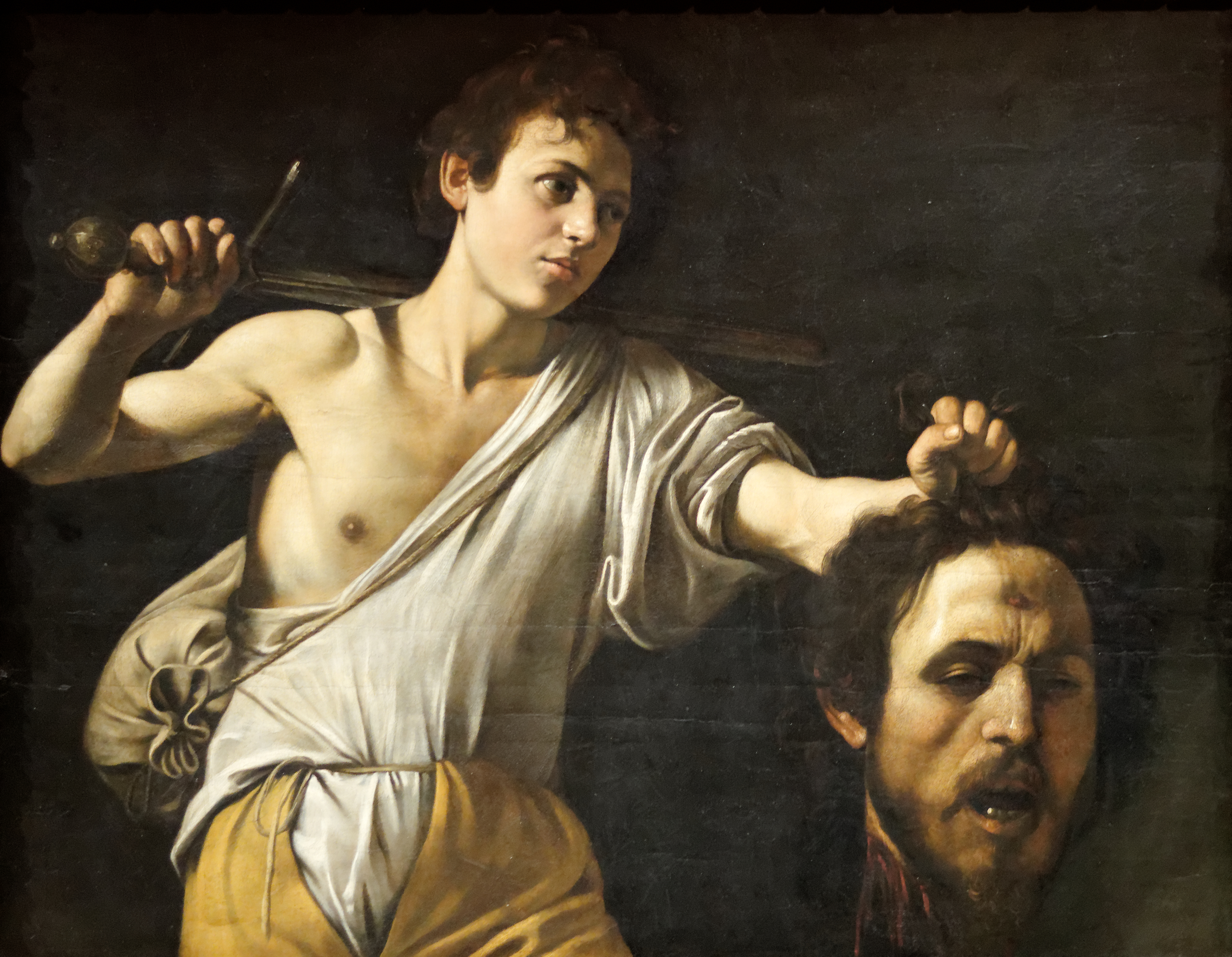 Best Baroque Painting - Michelangelo Merisi da Caravaggio - David With Goliaths Head