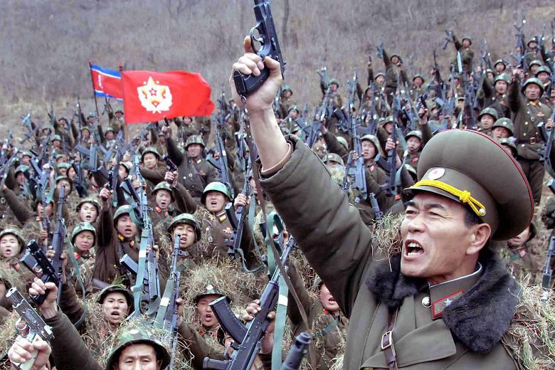 North Korea - Army Promotion Shot