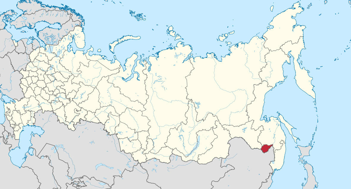 Russia - Jewish Autonomous Oblast - MAP