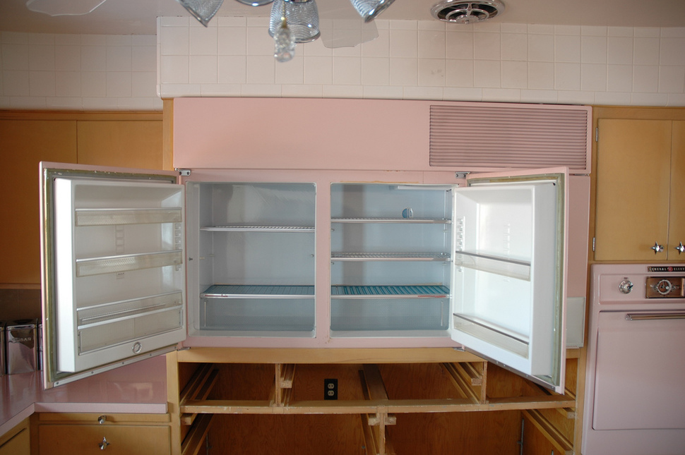 50s Retro Kitchen For Sale - fridge