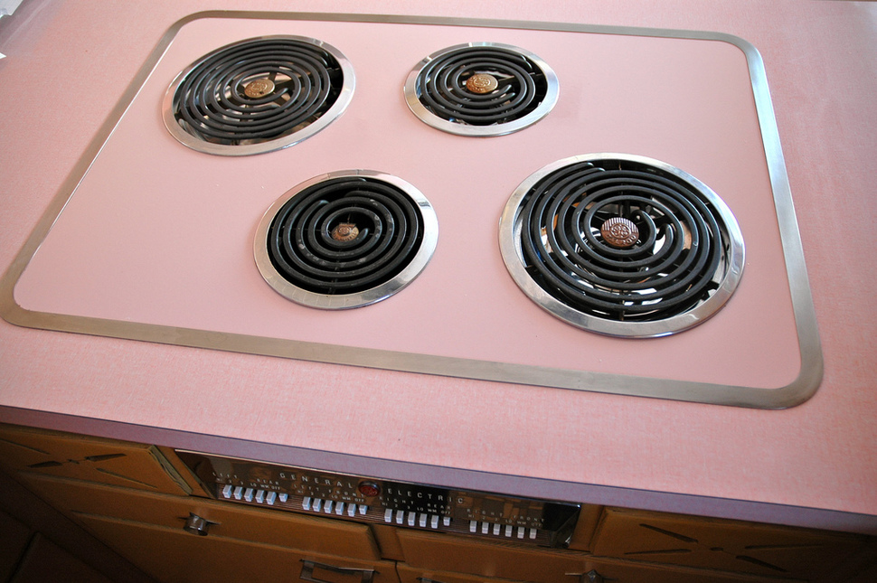 50s Retro Kitchen For Sale - stove