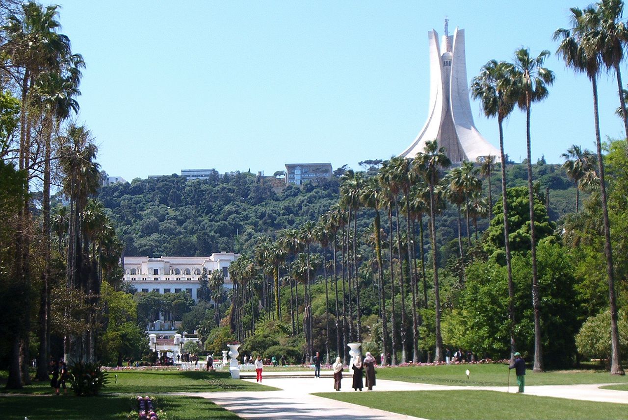 Algeria Independence Martyr Monument - view